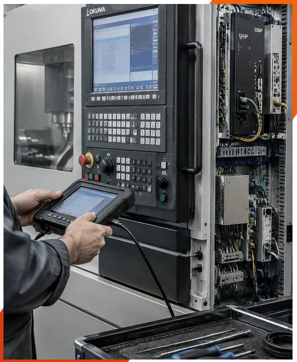 Ремонт систем Okuma OSP в Добрянке от 8082 р. | ЮнионикРу